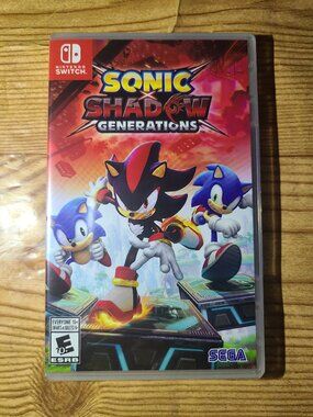 Sonic Shadow Generations Nintendo  Switch Game (NEW)